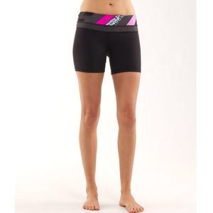 Lululemon Reversible Groove Shorts, Size 6.